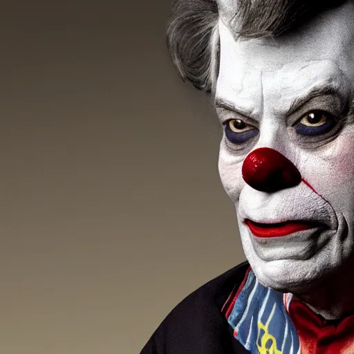 Prompt: clowncore stephen king