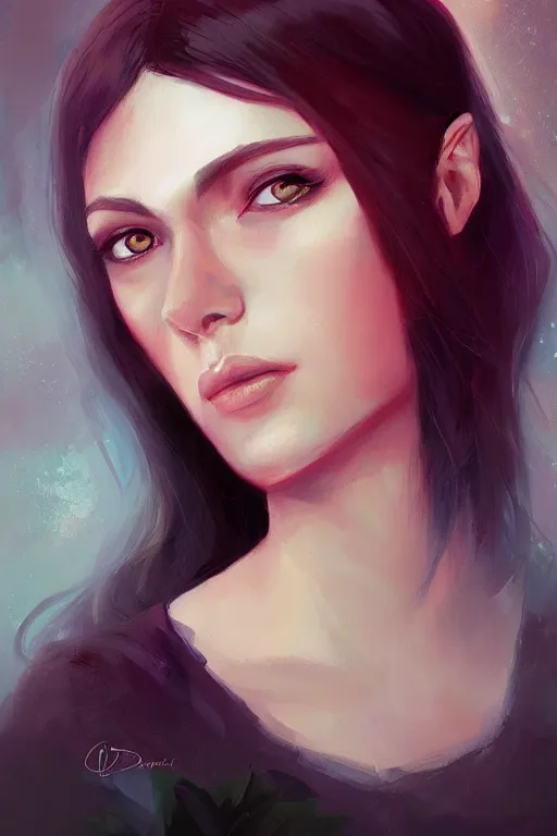 Prompt: Portrait of Dora by Charlie Bowater