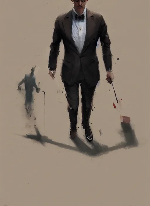 Image similar to a person eating world, wearing suit, by greg rutkowski, trending on artstation, masterpiece