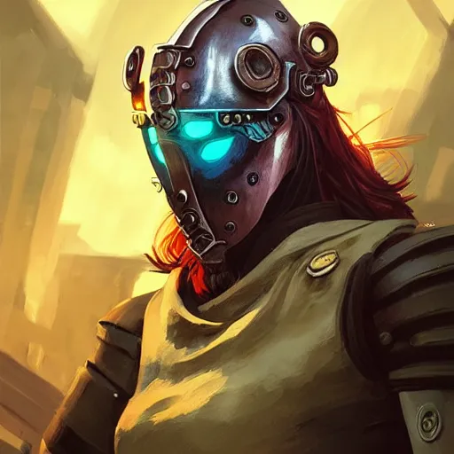 Image similar to cyberpunk viking helmet mask warrior goddess robot ninja fantasy, art gta 5 cover, official fanart behance hd artstation by jesper ejsing, by rhads, makoto shinkai and lois van baarle, ilya kuvshinov, ossdraws