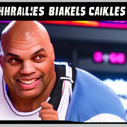 Image similar to in - game footage of charles barkley in undertale