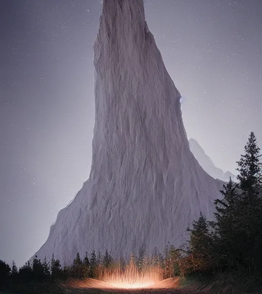 Image similar to lokah samastah sukhino bhavantu vertical iridescent light, painting art, volumetric lighting, majestic light, ethereal, hyperrealistic, at night, epic, masterpiece, by reuben wu