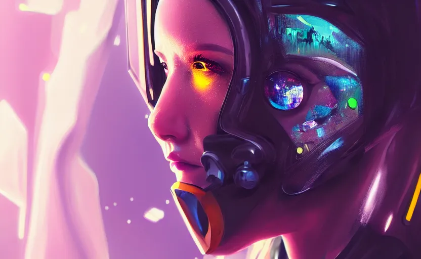 Image similar to closeup painting of bee, cyberpunk, portrait, hyperdetailed, artstation, cgsociety, 8 k, synthwave by tangerine dream