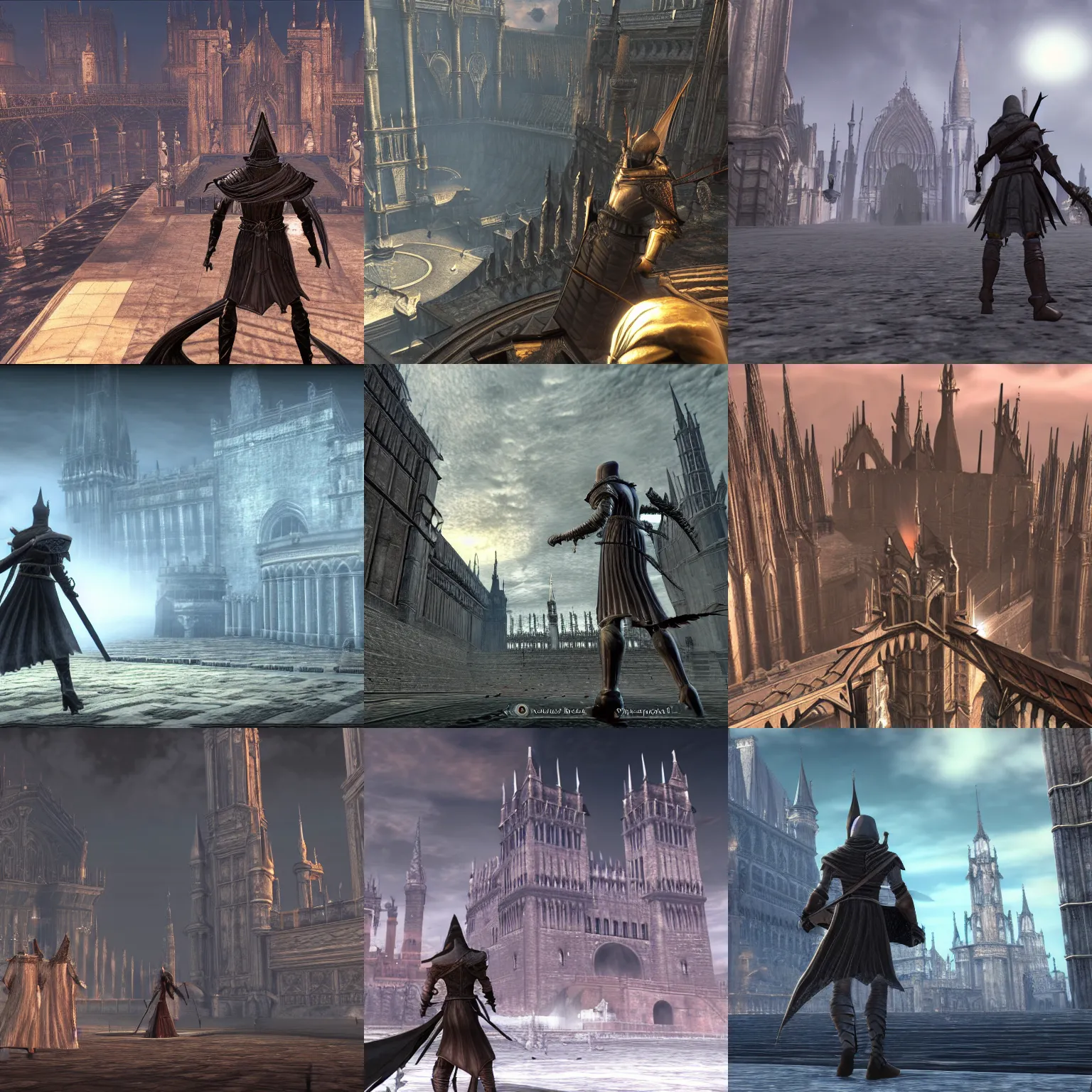 Prompt: dreamscapes of Anor Londo
