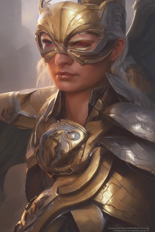 Image similar to amazon valkyrie athena, d & d, fantasy, portrait, highly detailed, headshot, digital painting, trending on artstation, concept art, sharp focus, illustration, art by artgerm and greg rutkowski and magali villeneuve