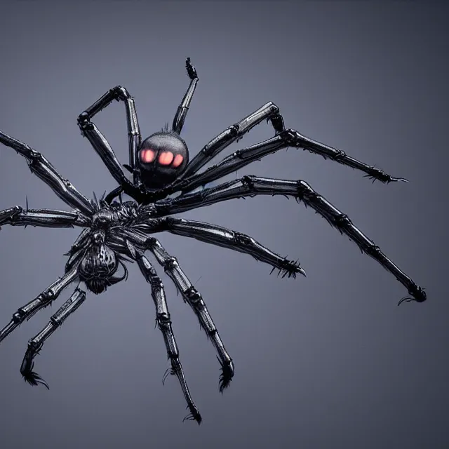 Image similar to queen elizabeth reimagined as a giant spider, dark cinematic, volumetric, realistic, 3 d render, cinematic lighting, ray tracing, cinematic, unreal engine 5, unreal engine render, octane render, hyper realistic, photo, 8 k