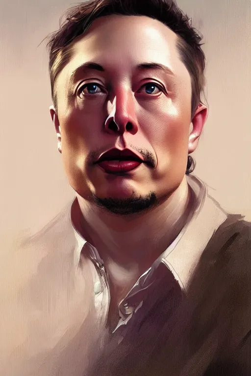 Prompt: male cottagecore elon musk portrait, intricate, swagger, highly detailed, digital painting, artstation, concept art, smooth, sharp, focus, illustration, art by artgerm and greg rutkowski and alphonse mucha