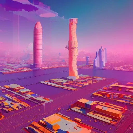 Image similar to a high - tech printer prints out the world, from the incredible printer prints out the landscapes of the city and thomas dot computers, by beeple and james gurney, trending on artstation astro