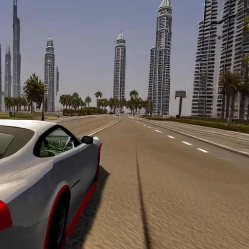 Image similar to gta : dubai, fantastic realism