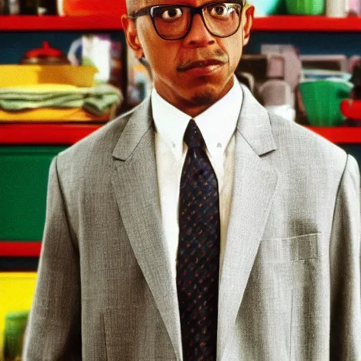 Image similar to “Gus Fring in a 90s sitcom”