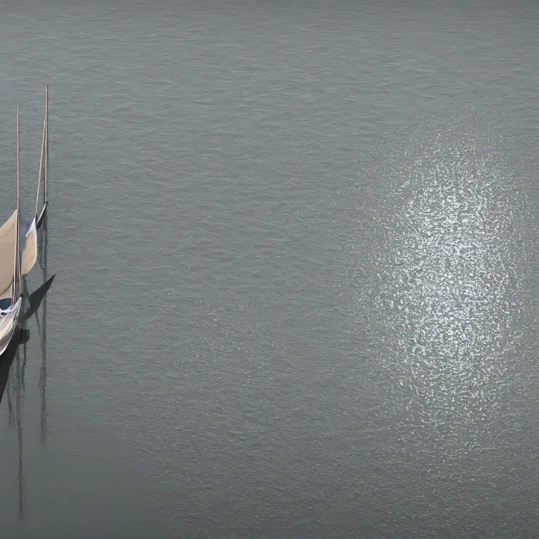 Image similar to a picture of a rising tide lifts all boats. visual art, 8 k resolution, 3 d modelling, accent lighting