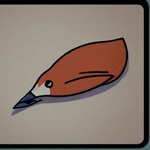 Prompt: un dessin anime d'un canard