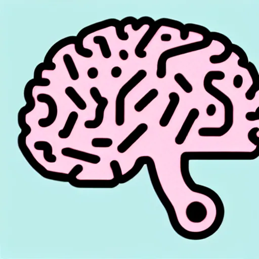 Prompt: a brain motif for Noah's ark