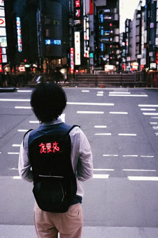 Image similar to dynamic street photography portrait the tokyo skyline, shot on cinestill 5 0 d with a 3 5 mm lens aperture f / 8, dynamic composition, high camera angle, wide angle, full frame, full res, pinpoint sharp focus, hyper realistic