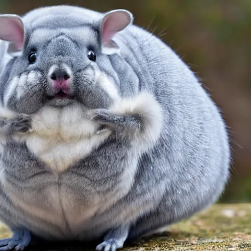 Prompt: chinchilla tardigrade hybrid, furry creature with several legs ( multiple limbs ) and a protective fur coat