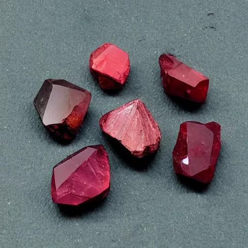 Image similar to galena cinnabar crystals