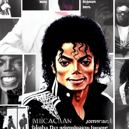 Prompt: Michael Jackson is black in 2022