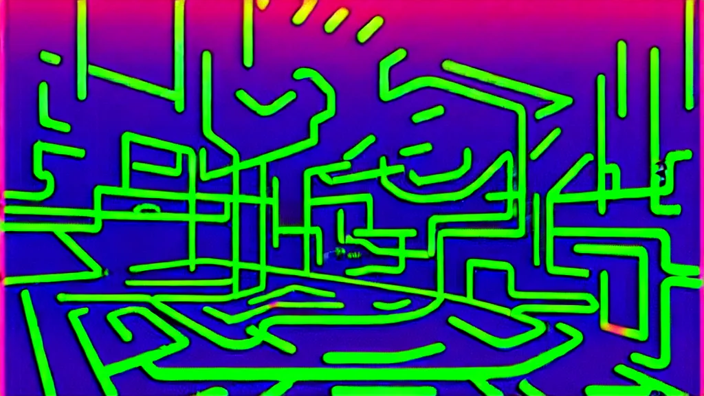 Prompt: xeroxed rave brutalist graphic design renaissance motif in the style of david rudnick and GUCCIMAZE risograph chrometype neon streaks 4k sharpening poster design gothic rule of thirds composition dramatic lighting