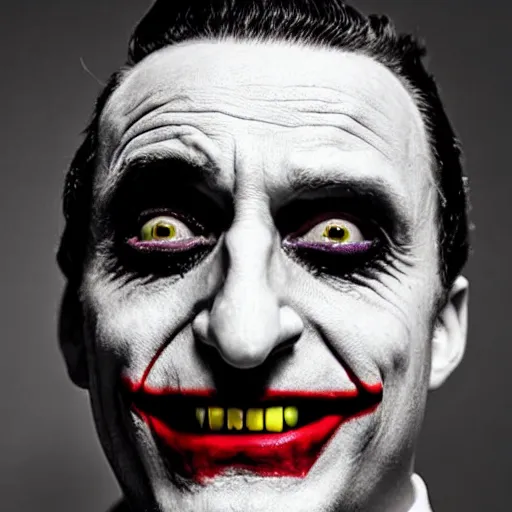 Prompt: “tim robinson as the joker.”