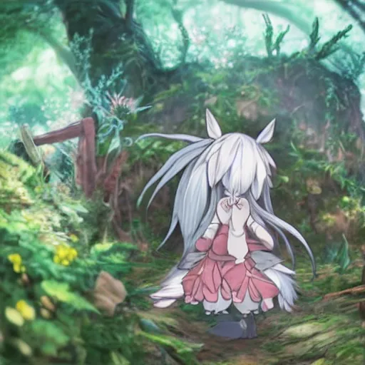 Image similar to Nanachi in the magic forest