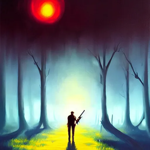 Image similar to zombie apocalypse by rhads, detailed