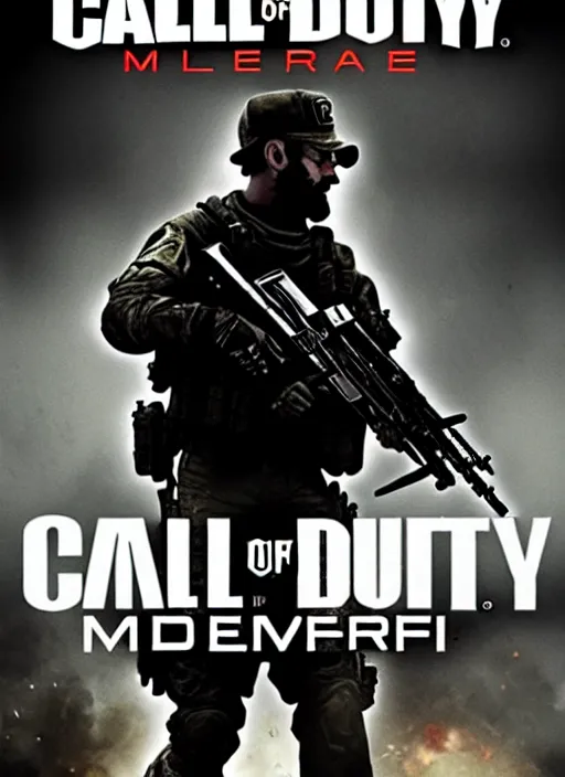 Prompt: call of duty modern warfare ii poster