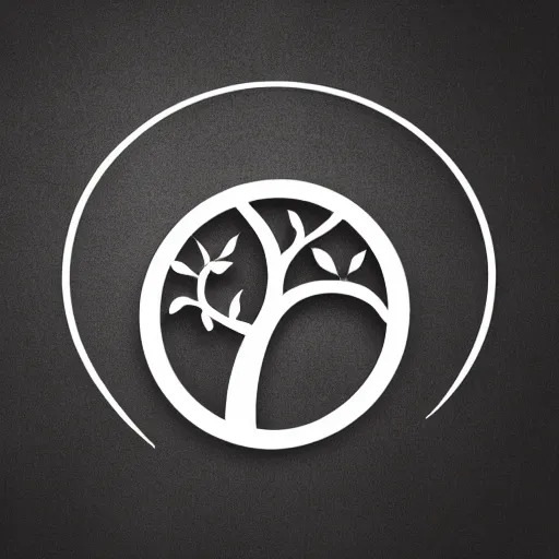 Image similar to elegant modern logo of a tree