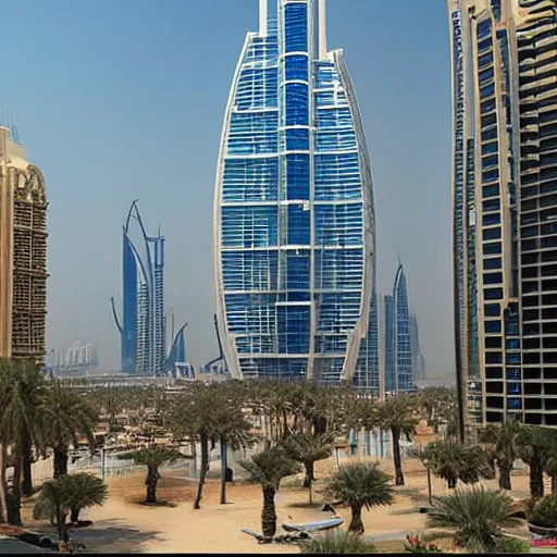 Prompt: gta : dubai by james gurney