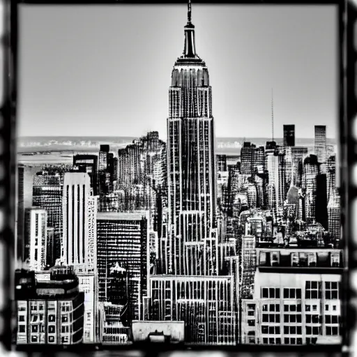 Image similar to new york city skyline by larich