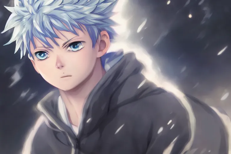 Wallpaper : Hunter x Hunter, Killua Zoldyck, white hair, window