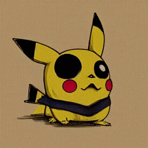 Image similar to photo of a pikachu with the face of emma watson