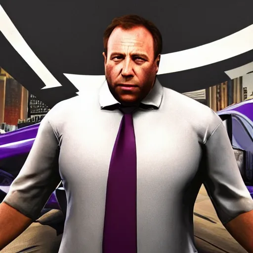 Image similar to alex jones in saints row