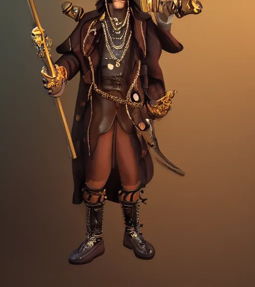 Prompt: wood elf pimp, an inner city wood elf ranger who is also a pimp, decked out pimp outfit, posing with his cane and gold chain, bling bling, 4K, symmetrical portrait, character concept art, Rendered in Octane, trending in artstation, cgsociety, 4k post-processing highly detailed, Feng Zhu, Piotr Jabloñski, contrasting cinematic lighting rendered by octane engine, characters 8K symmetrical