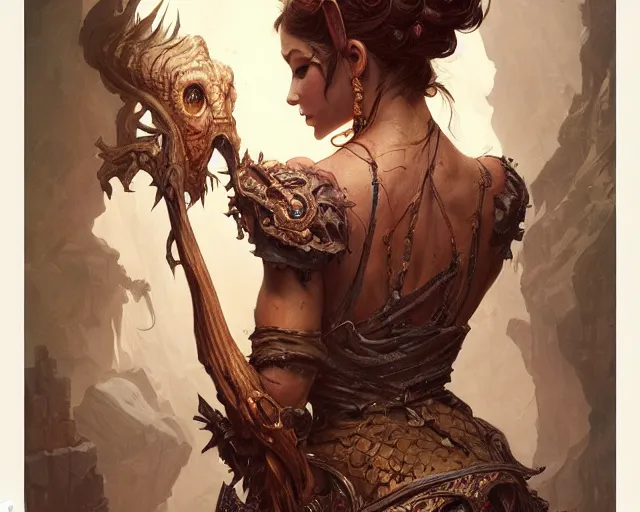 Image similar to photography of jack davis, deep focus, d & d, fantasy, intricate, elegant, highly detailed, digital painting, artstation, concept art, matte, sharp focus, illustration, hearthstone, art by artgerm and greg rutkowski and alphonse mucha