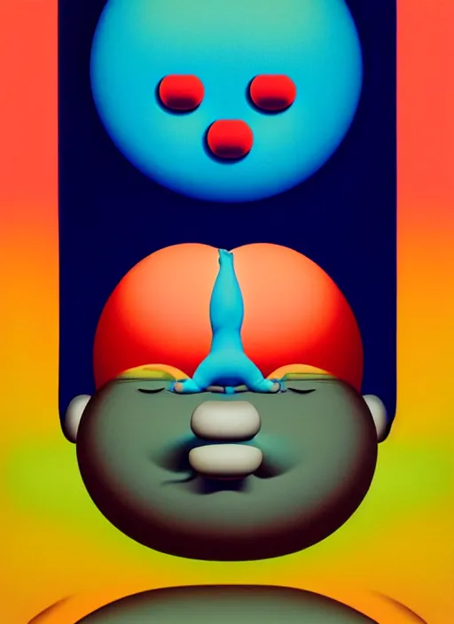 Image similar to fat men by shusei nagaoka, kaws, david rudnick, airbrush on canvas, pastell colours, cell shaded, 8 k