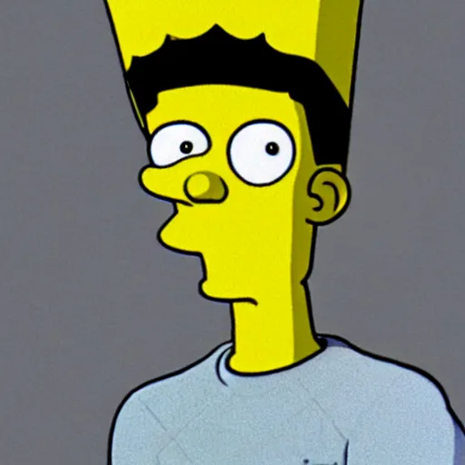 Prompt: Bart simpson if he was in real life, Photo realistic, humanoid