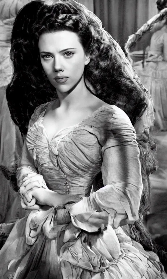 Image similar to Scarlett Johansson in Gone With the Wind