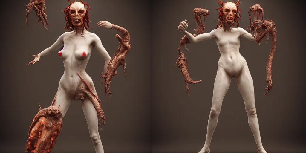 Image similar to all hail the new flesh by johannen voss by david cronenberg by peter kemp by octane render blender 8 k