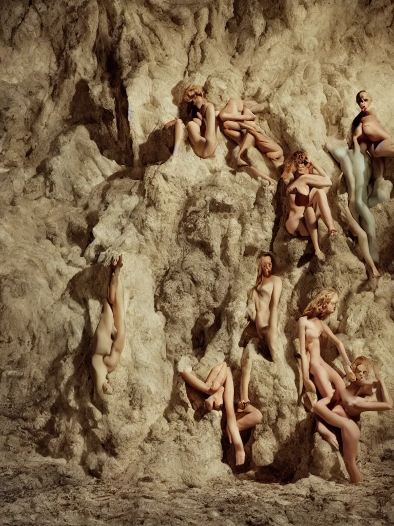 Image similar to by lynda benglis, scarlett hooft graafland, ren hang, edward hopper, slim aarons, antonio canova