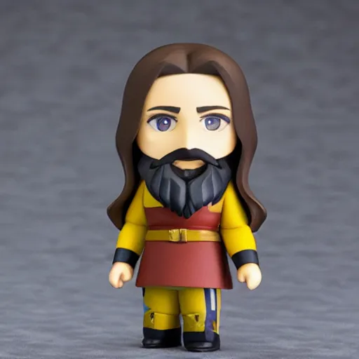 Prompt: rasputin as nendoroid, kodak film