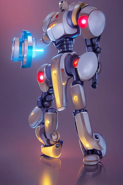 Image similar to metabots medabots medarotto medarot robot minimalist comics, behance hd by jesper ejsing, by rhads, makoto shinkai and lois van baarle, ilya kuvshinov, rossdraws global illumination ray tracing hdr radiating a glowing aura