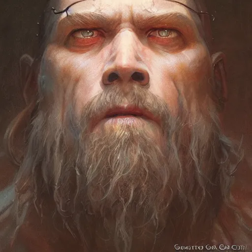 Prompt: cthulu as a realistic fantasy d & d character, close - up portrait art by donato giancola and greg rutkowski, realistic face, digital art, trending on artstation
