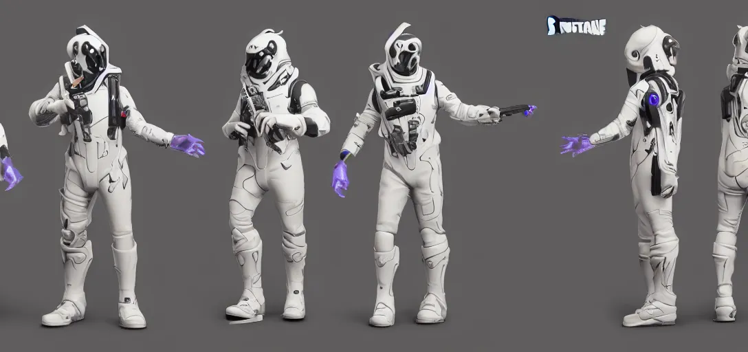 Prompt: character sheet concept art of a galaxy skin from fortnite wearing a white tuxedo and no helmet, realistic, hyperrealistic, photographic, costume, wlop, dan mumford, greg rutkowski, high detail, octane render, alexander mcqueen, james gurney, james jean, mucha, photo, 8 k, intricate