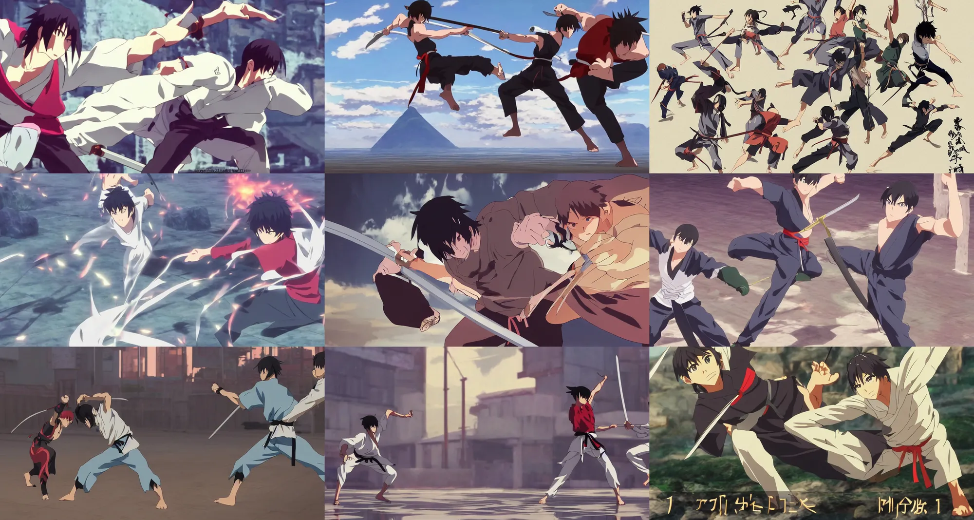 Anime Sword Poses - Anime jump sword pose | PoseMy.Art