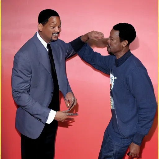 Image similar to will smith slapping chris rock