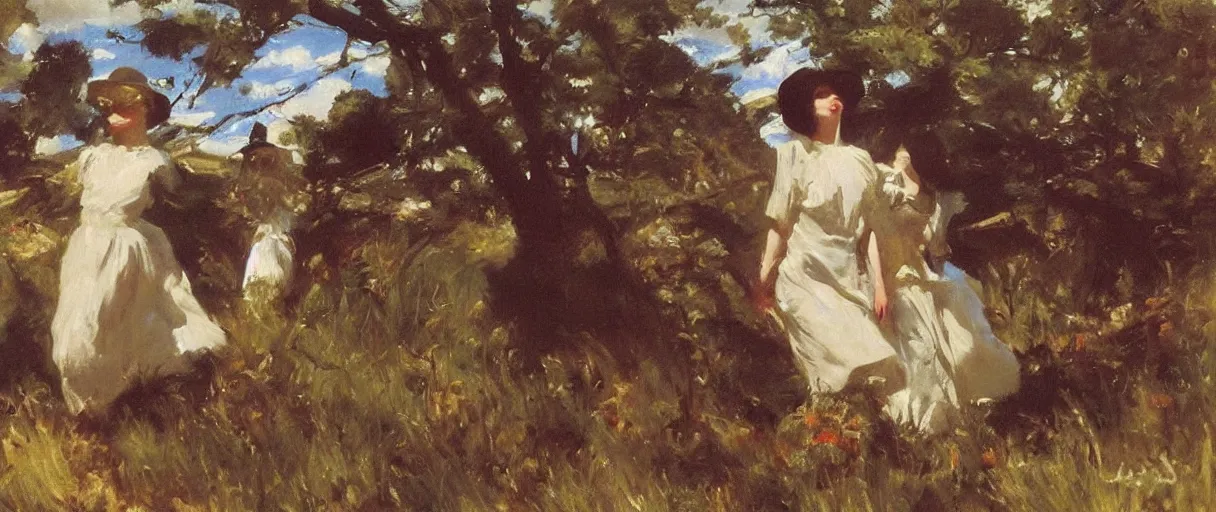 Image similar to jom singer sargent artwork by eugene von guerard