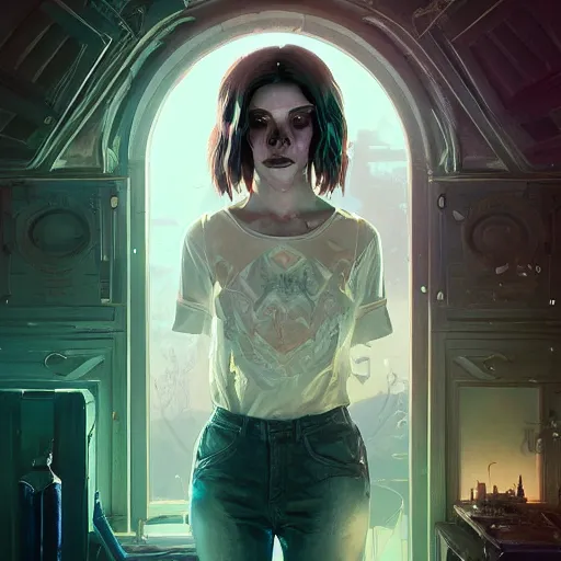 Image similar to highly detailed portrait 💀💎, in gta v, stephen bliss, unreal engine, fantasy art by greg rutkowski, loish, rhads, ferdinand knab, makoto shinkai and lois van baarle, ilya kuvshinov, rossdraws, tom bagshaw, global illumination, radiant light, detailed and intricate environment