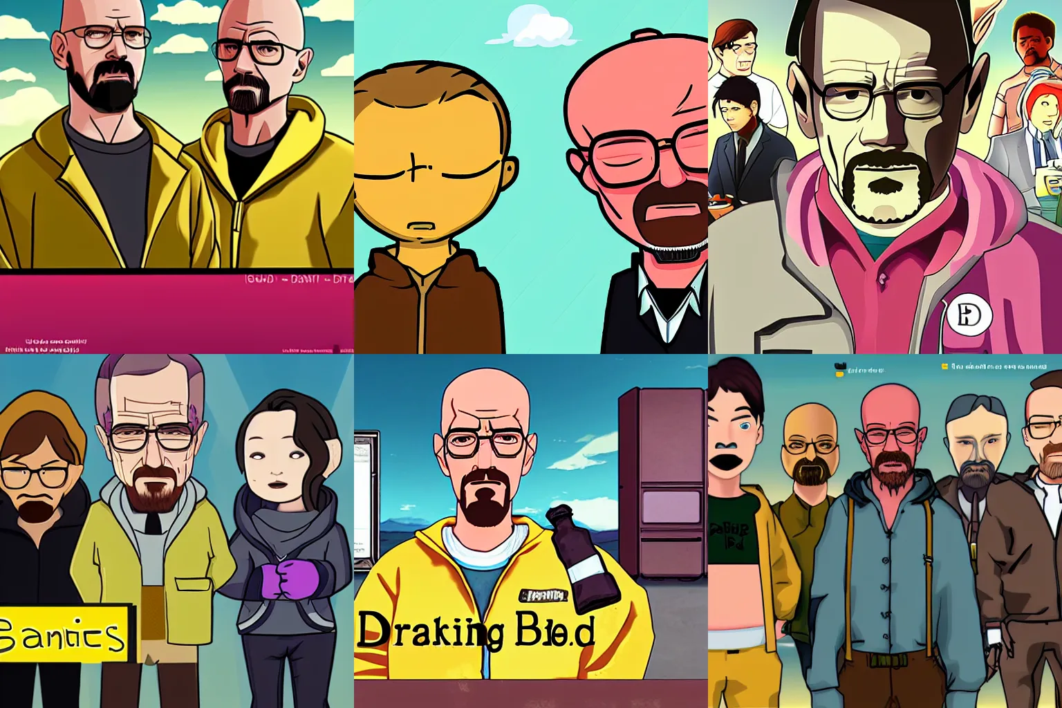 Prompt: Breaking Bad, dating sim