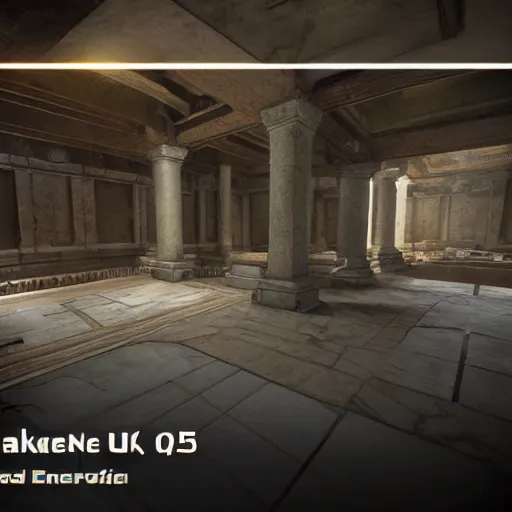 Prompt: quake episode 1 level 1 rendered in unreal engine 5, hyper detail, realistic