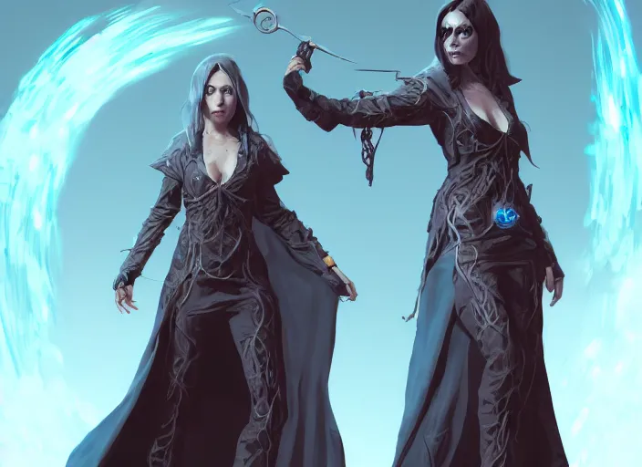 Image similar to female wizard, by maciej kuciara